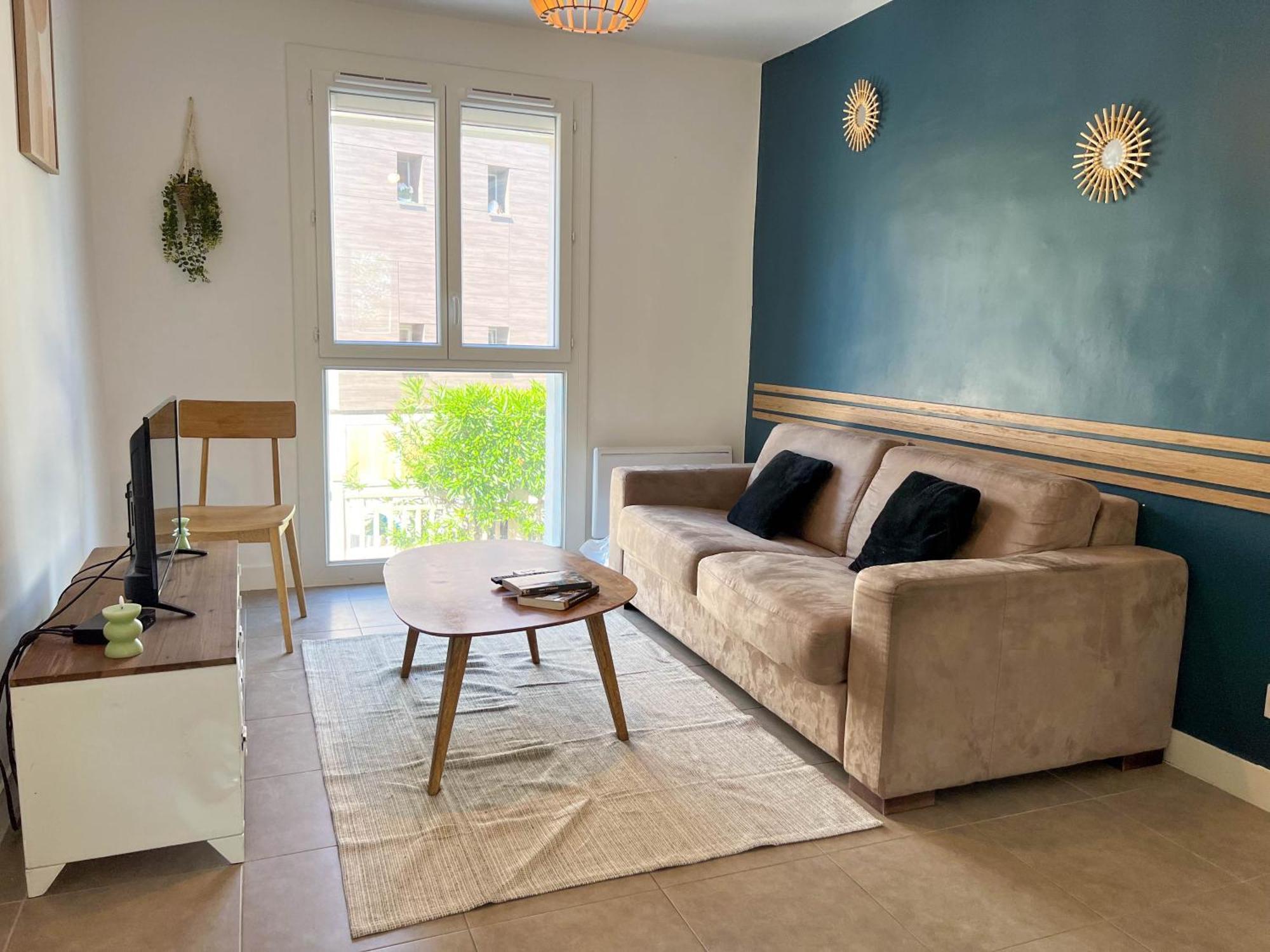 Appartement T2 Pointe Rouge 马赛 外观 照片