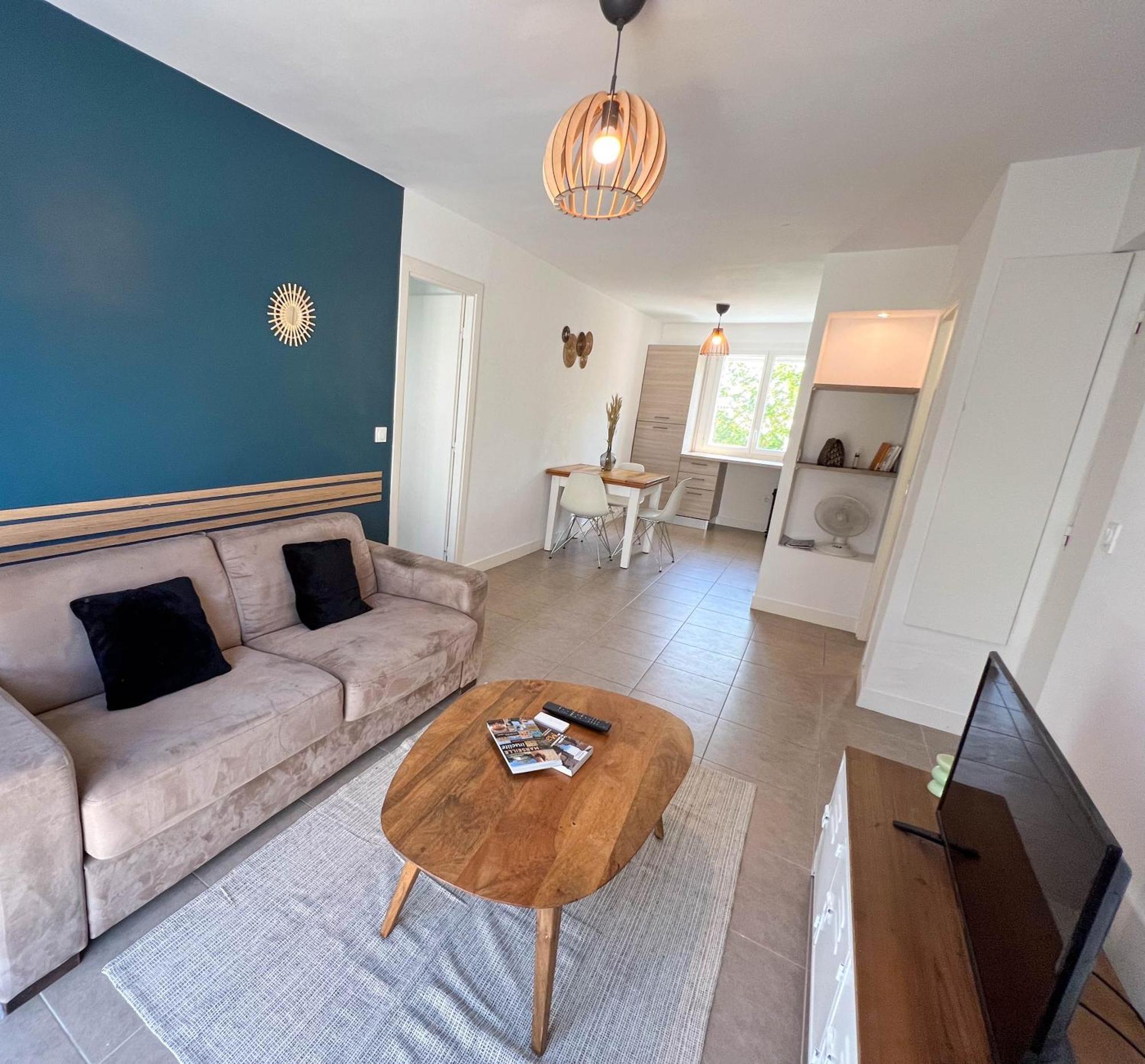 Appartement T2 Pointe Rouge 马赛 外观 照片